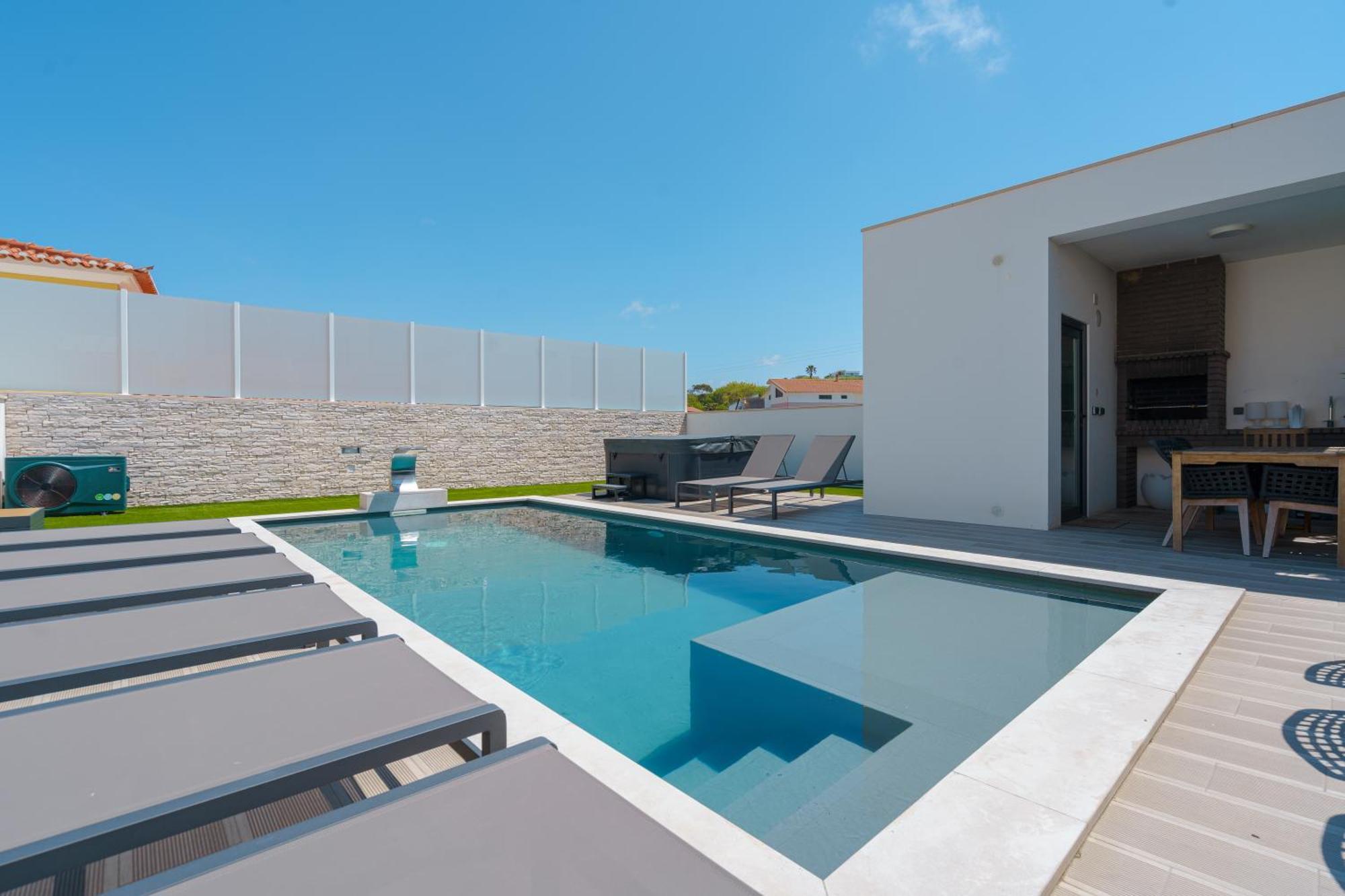 Paradise Villa, Luxury Villa Near The Beach Ribamar  Экстерьер фото